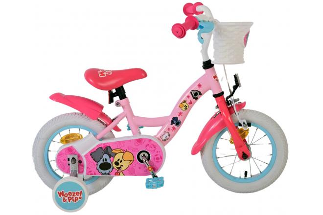 Bike para niños de Woezel Pip - Niñas - 12 pulgadas - Pink