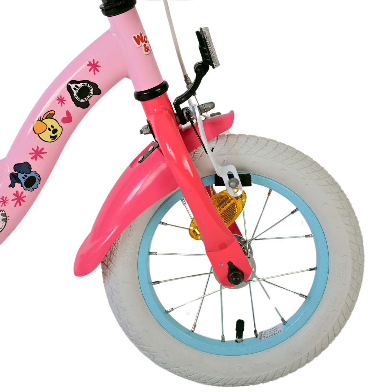 Bike para niños de Woezel Pip - Niñas - 12 pulgadas - Pink