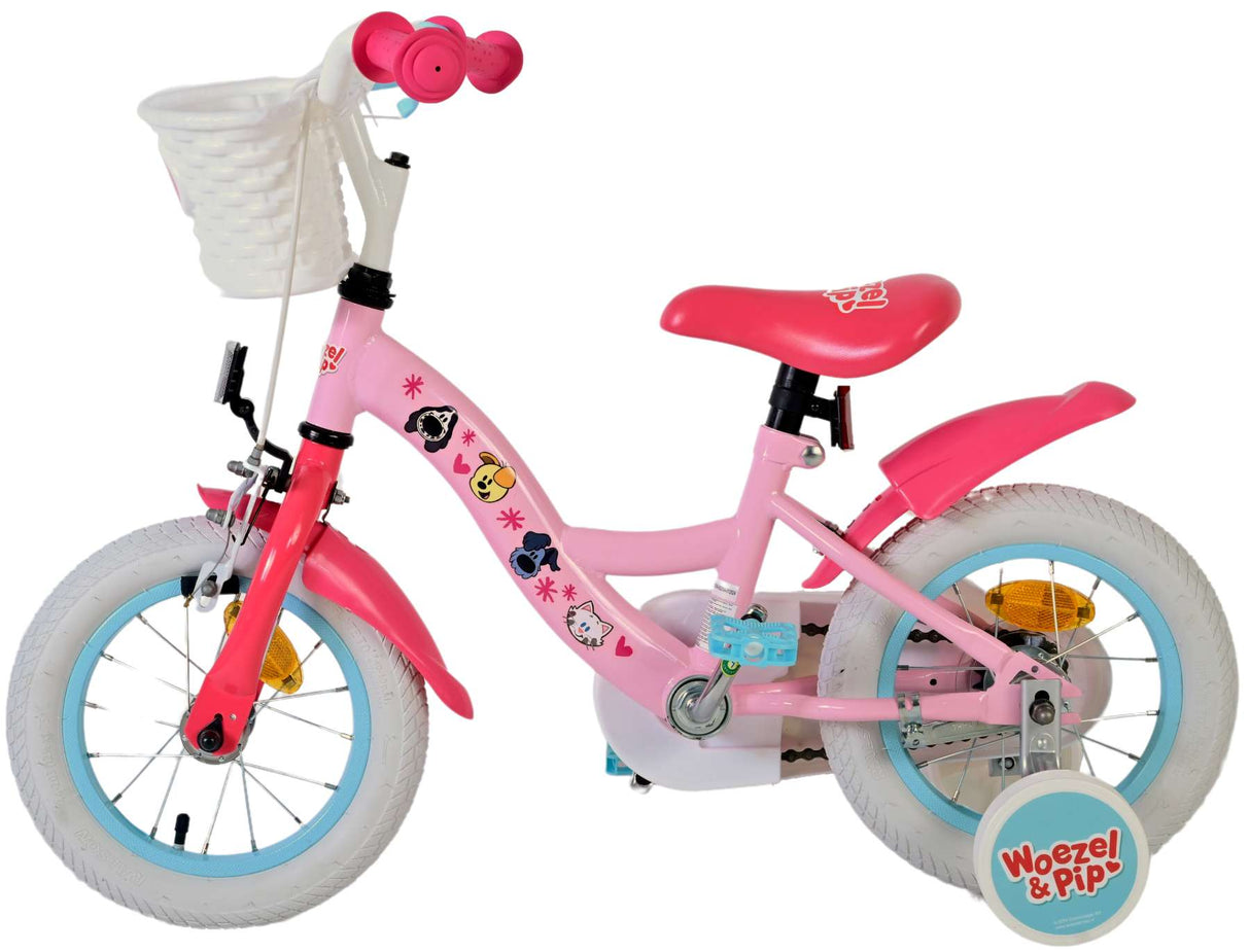 Bike para niños de Woezel Pip - Niñas - 12 pulgadas - Pink