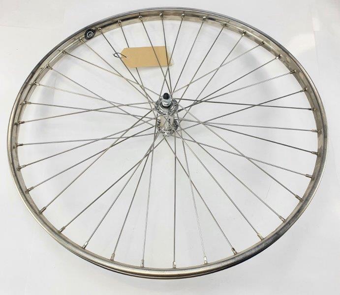 Ruota anteriore 26x1 3 8 ws33 cromo