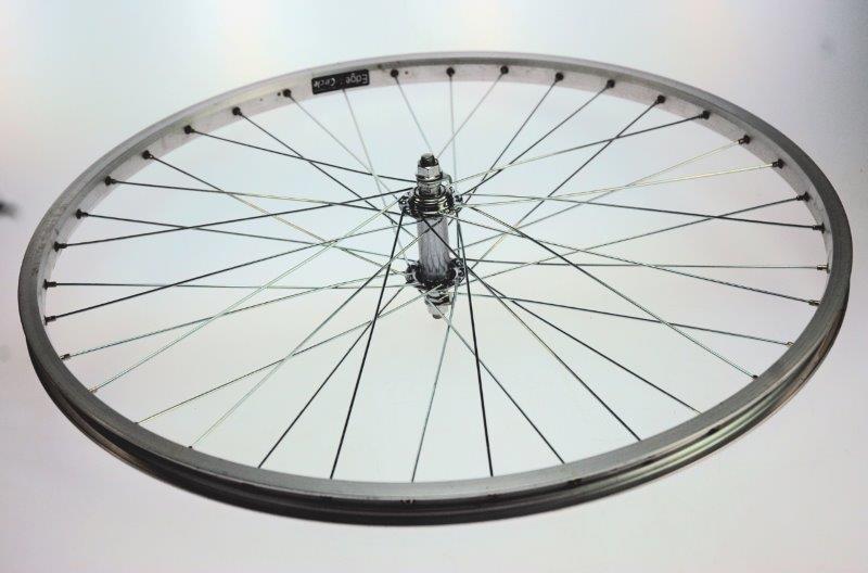 Front wheel 26x1.75 alu silver blank