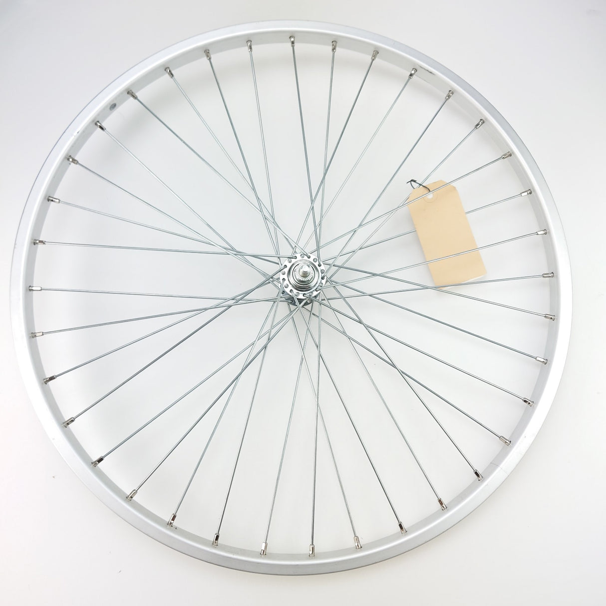 Front wheel 24x1.75 alu silver blank