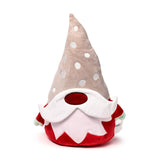 Plush squidgly Christmas gnome