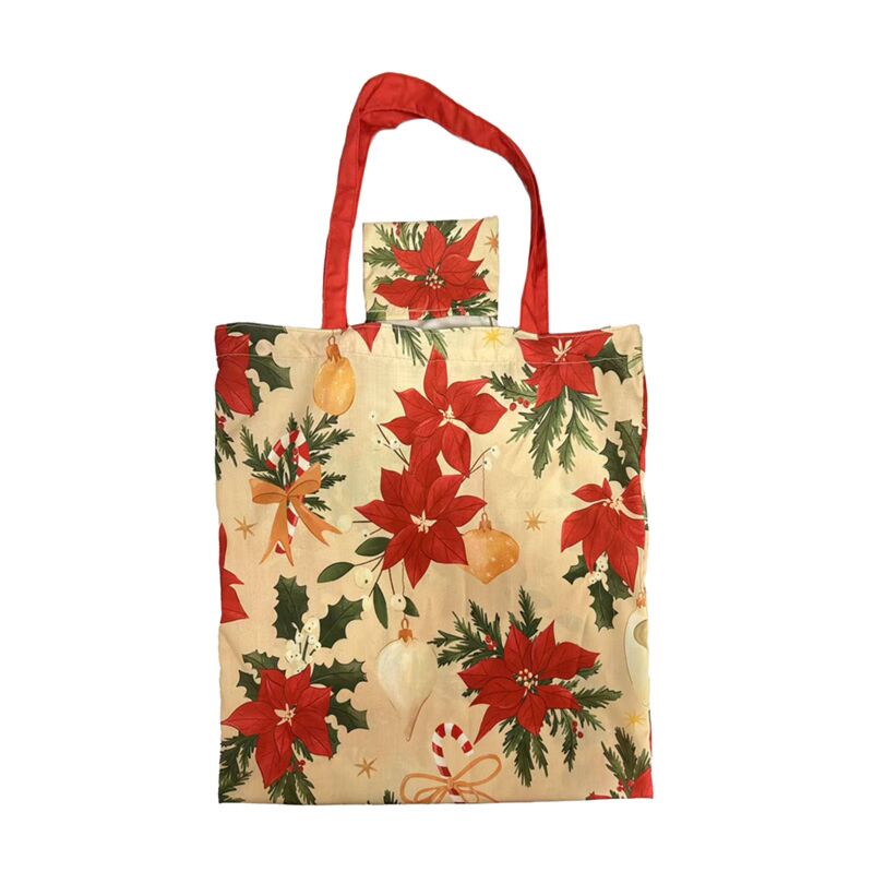 RPET faltbare Tasche - Botanischer Weihnachtsheiligst Star