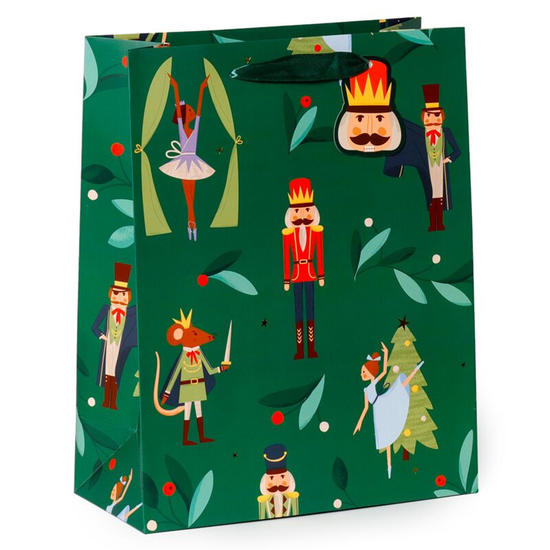 Christmas Nutcracker Suiker Pruim Fee - Gift Bag Large