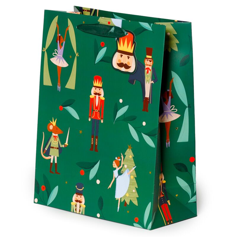 Christmas Nutcracker Suiker Pruim Fee - Gift Bag Large