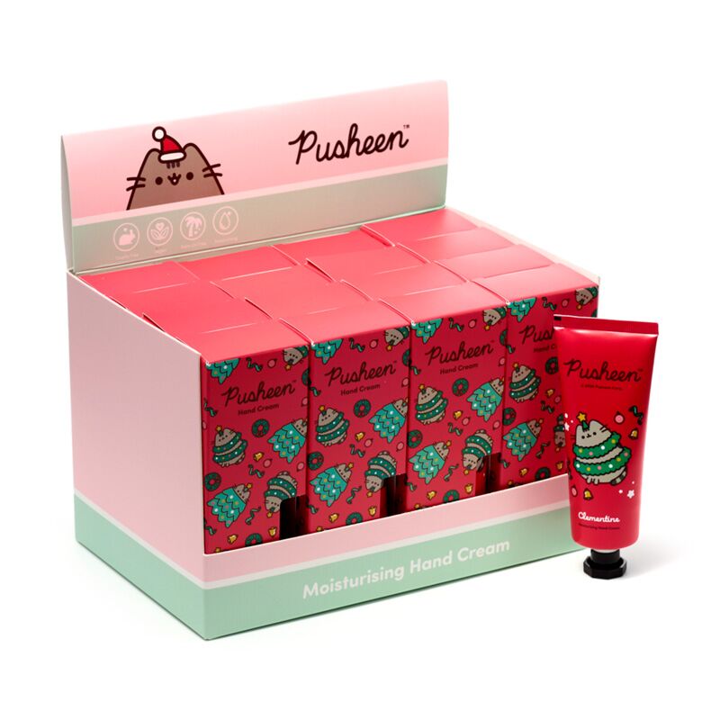 Christmas Pushen The Cat Clementine Hydrating Hand Cream 75ml