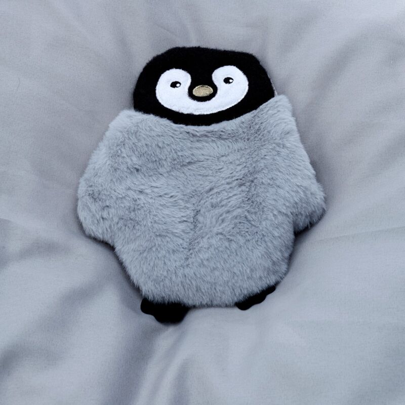 Penguin Plush Microwave Heatpack Lavender Tarwe