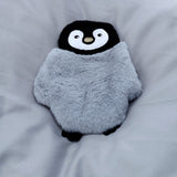 Penguin Plush Microwave Heatpack Lavender Tarwe