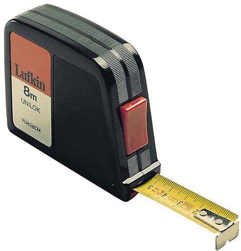 Lufkin rolmaat 8mtr 19mm zwart
