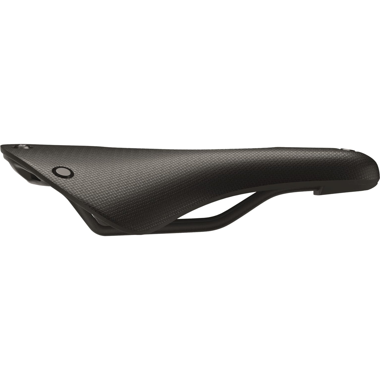 Brooks Saddle C19 izrezljani kambij vse vreme črno
