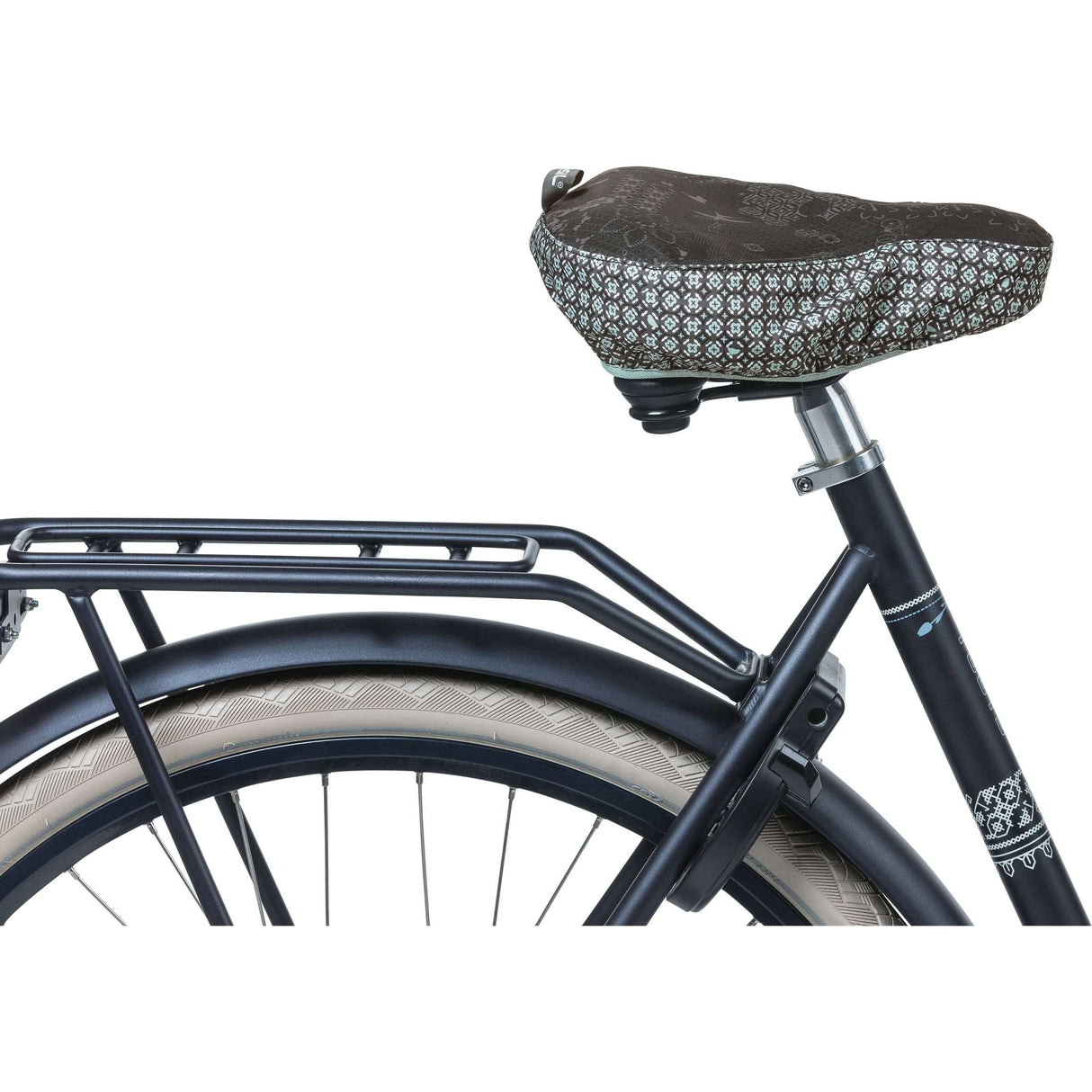 Basil Bohème - Saddle cover - Charcoal