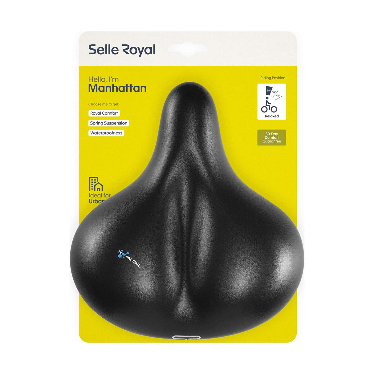 Saddle SR Premium Manhattan Relaxed Unisex Black