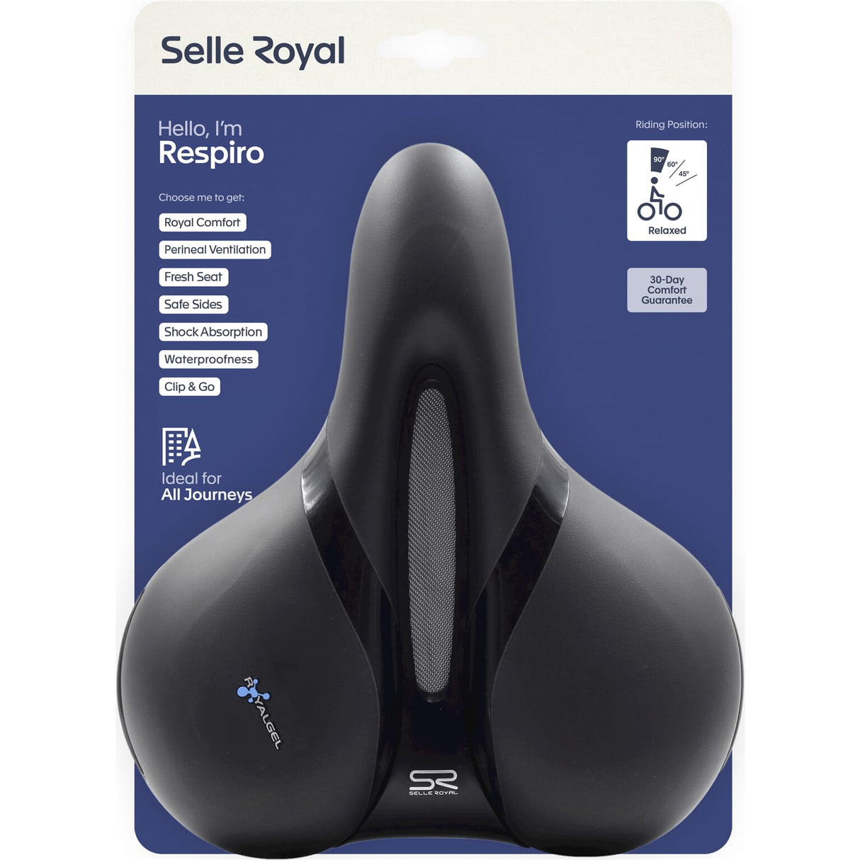 Prodajalec Selle Saddle Royal 5132 Respiro sproščen
