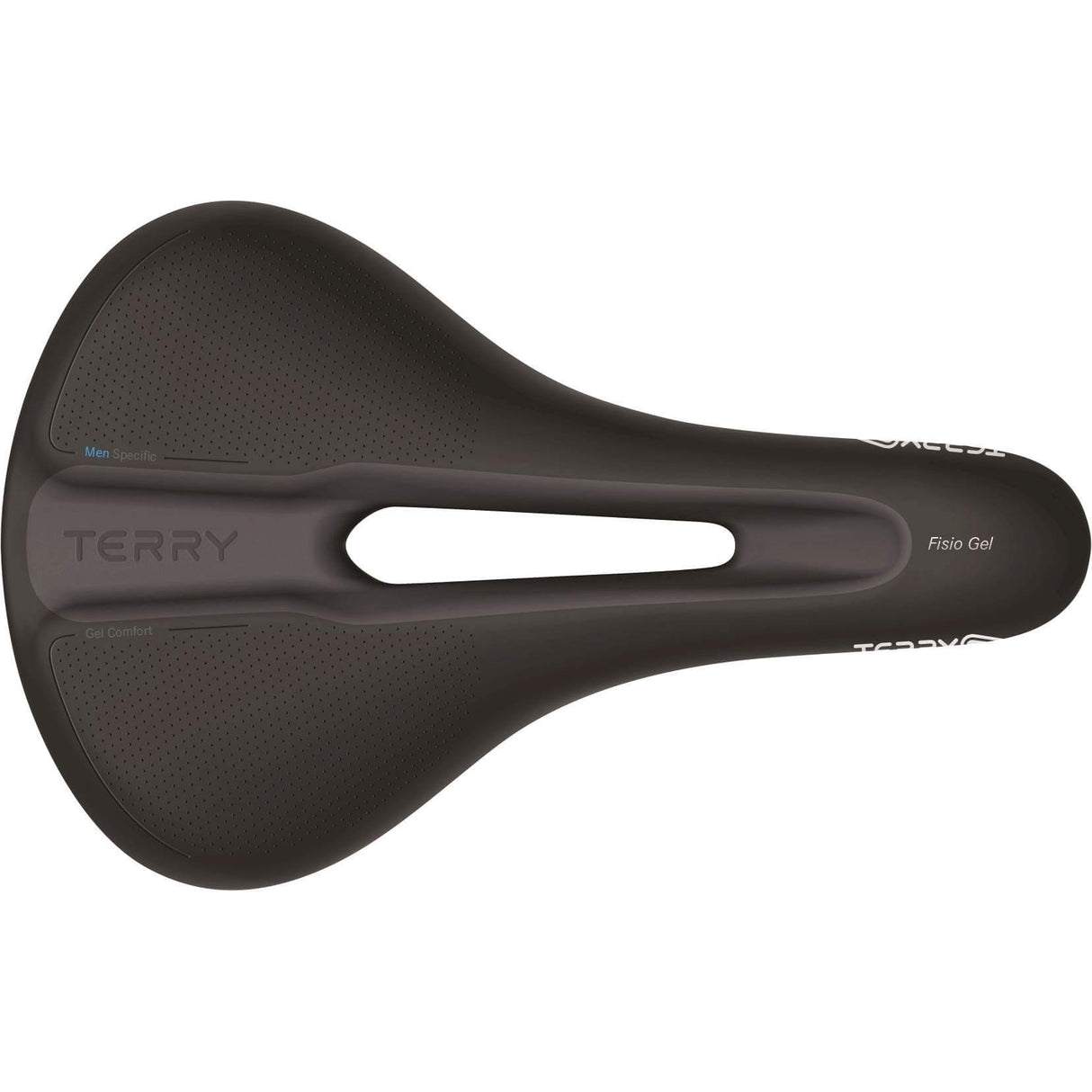 Terry Saddle Fisio gel uraim fekete