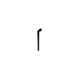 seat post fixed 27.2 x 350 mm aluminum black