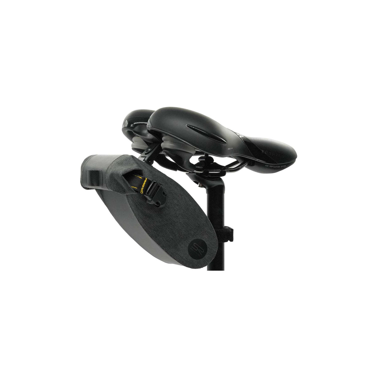 Sac de selle royale Selle grande - résistant à l'eau, 2L, unisexe, noir