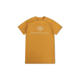 Pure tones | geel uv zwemshirt met korte mouwen