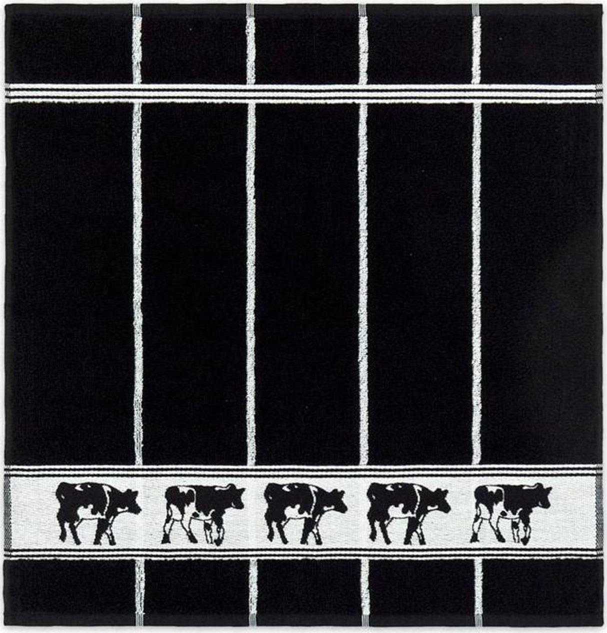 Ddddd keukendoek koe 50x55cm 6st