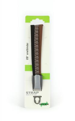 Szeroki 004215 Triobinder Retro 28 -calowy stal nierdzewna brązowa brązowa na karcie