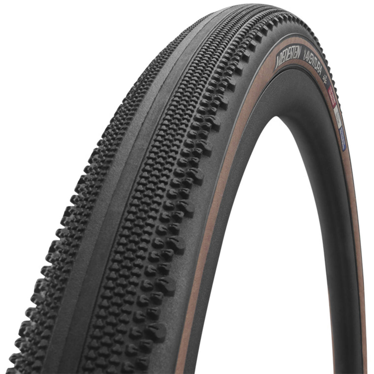 Vredestein Tire Aventura Seta 700 x 44C ZW Transparent Fold