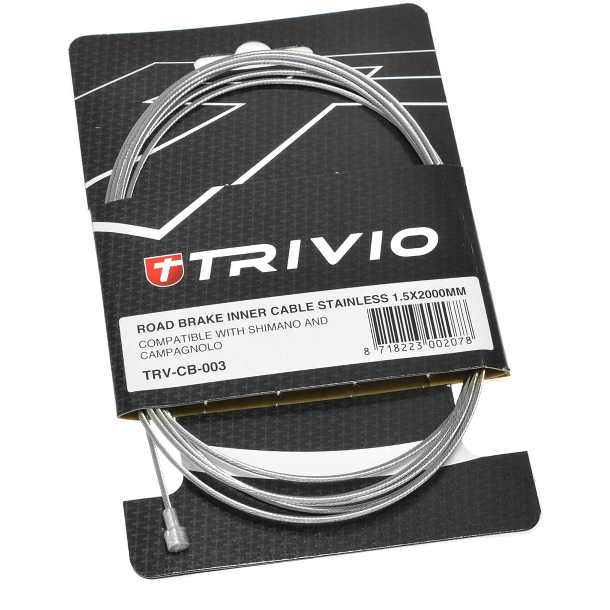 Trivio - race brake inner cable stainless steel 1.5x2000mm - 20 pcs.