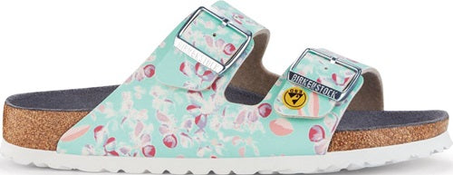 Birkenstock sandaal | maat 37 flower field mint | birko flor | en 61340 | 1 paar - 1021400-37 1021400-37