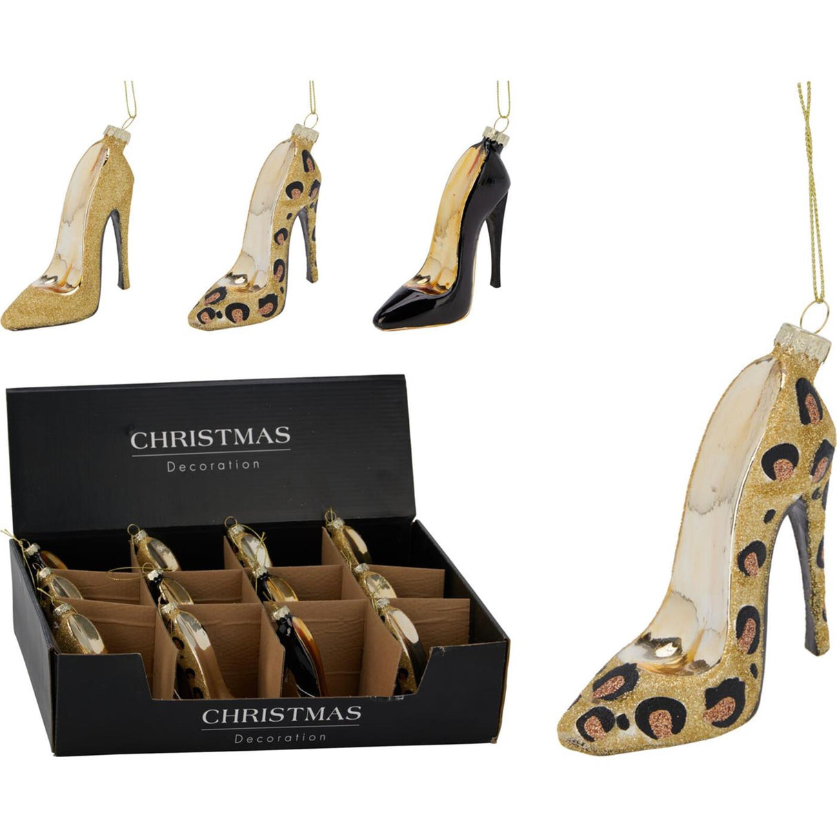 Hanger hakschoen 9,5cm display a 12st