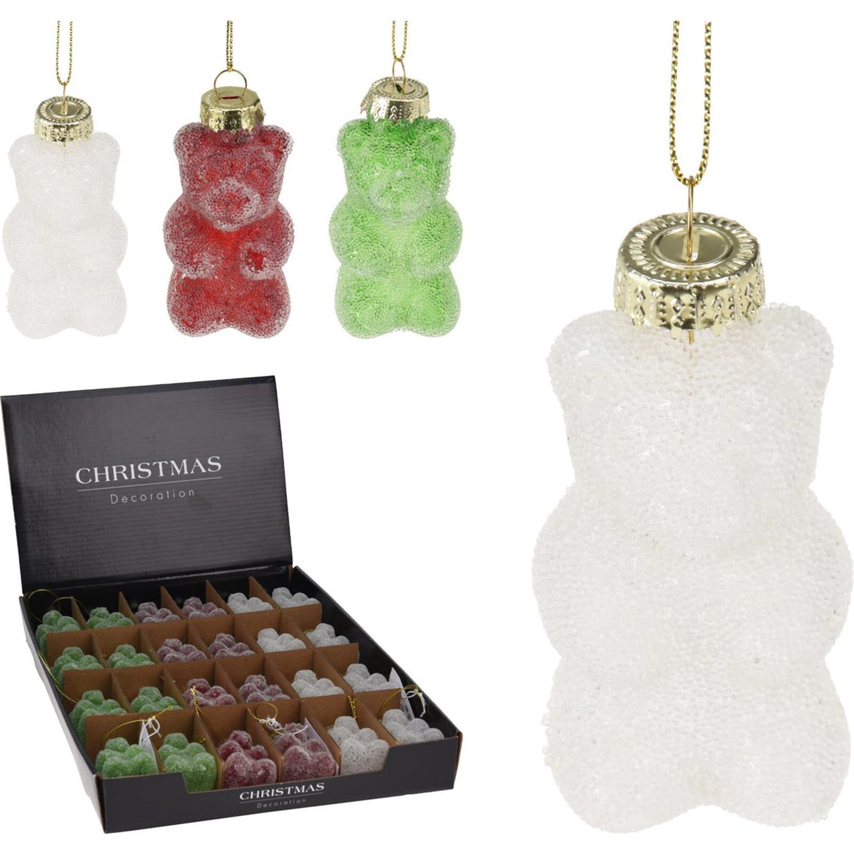 Hanger gummibeertje 7cm display a 24st