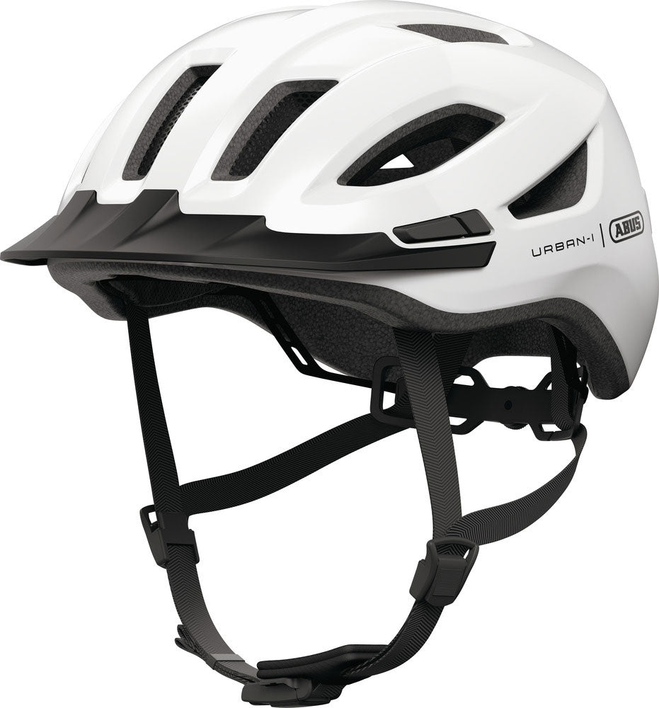 Abus čelada urban-i 4.0 shiny white m 54-58cm