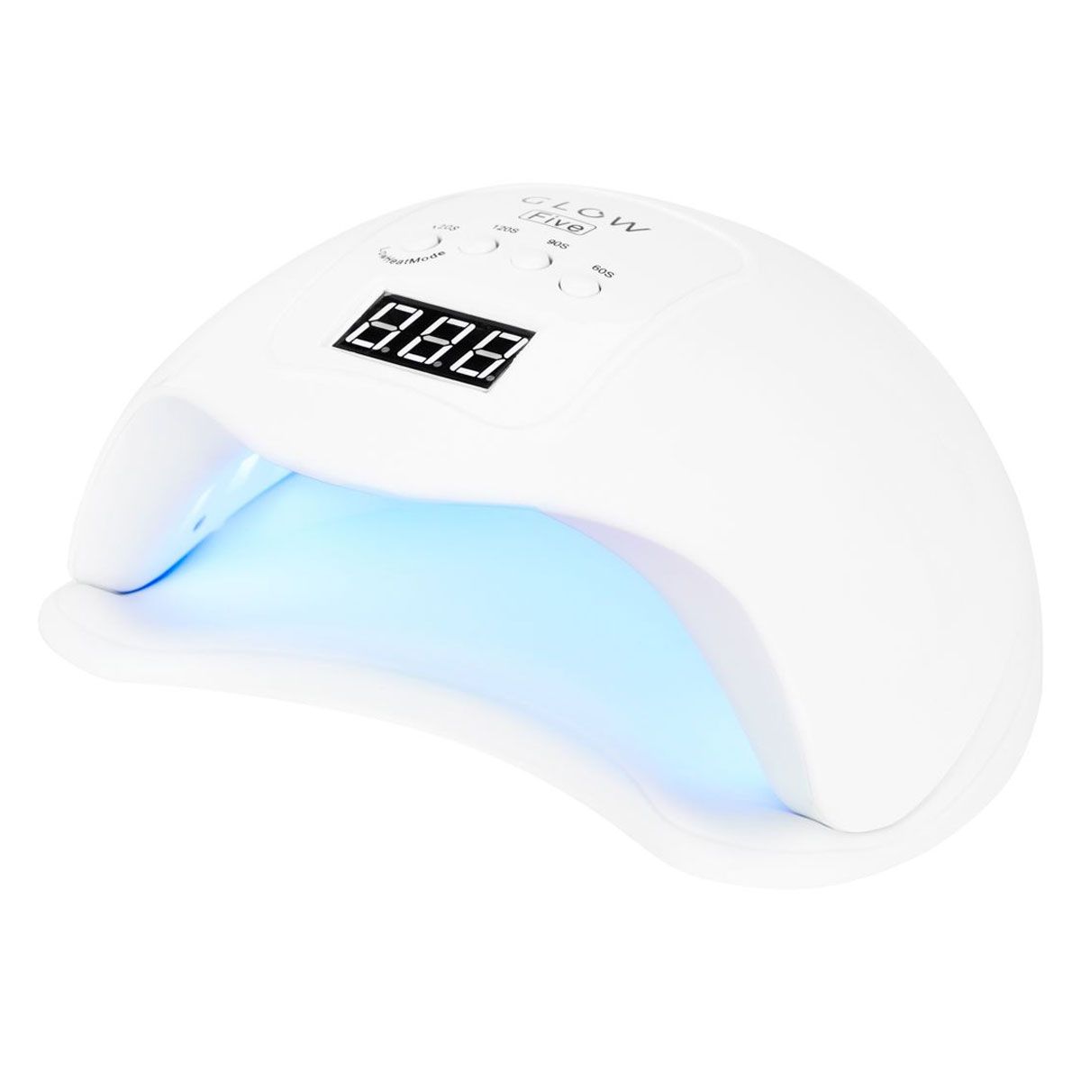 Glow five UV LED-lampe dobbel 48W hvit