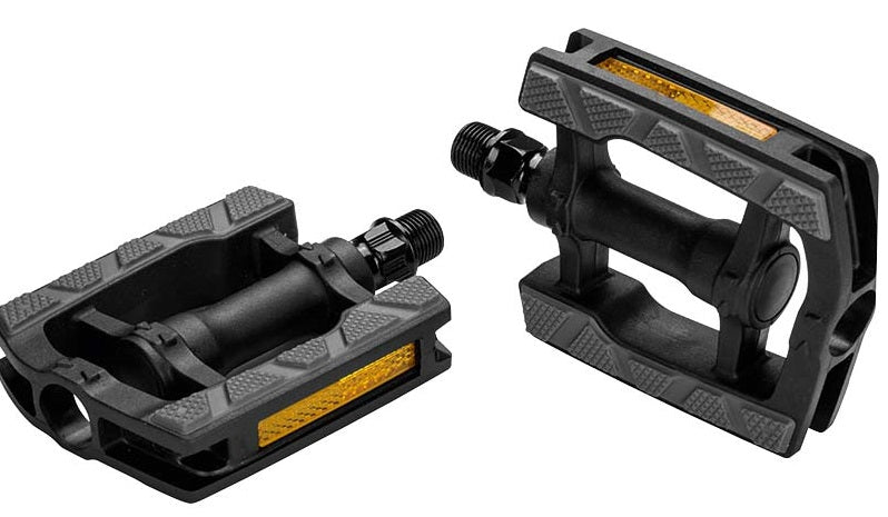 Ergotec 857 Pédale Set Anti -Slip 9 16 pouces noir