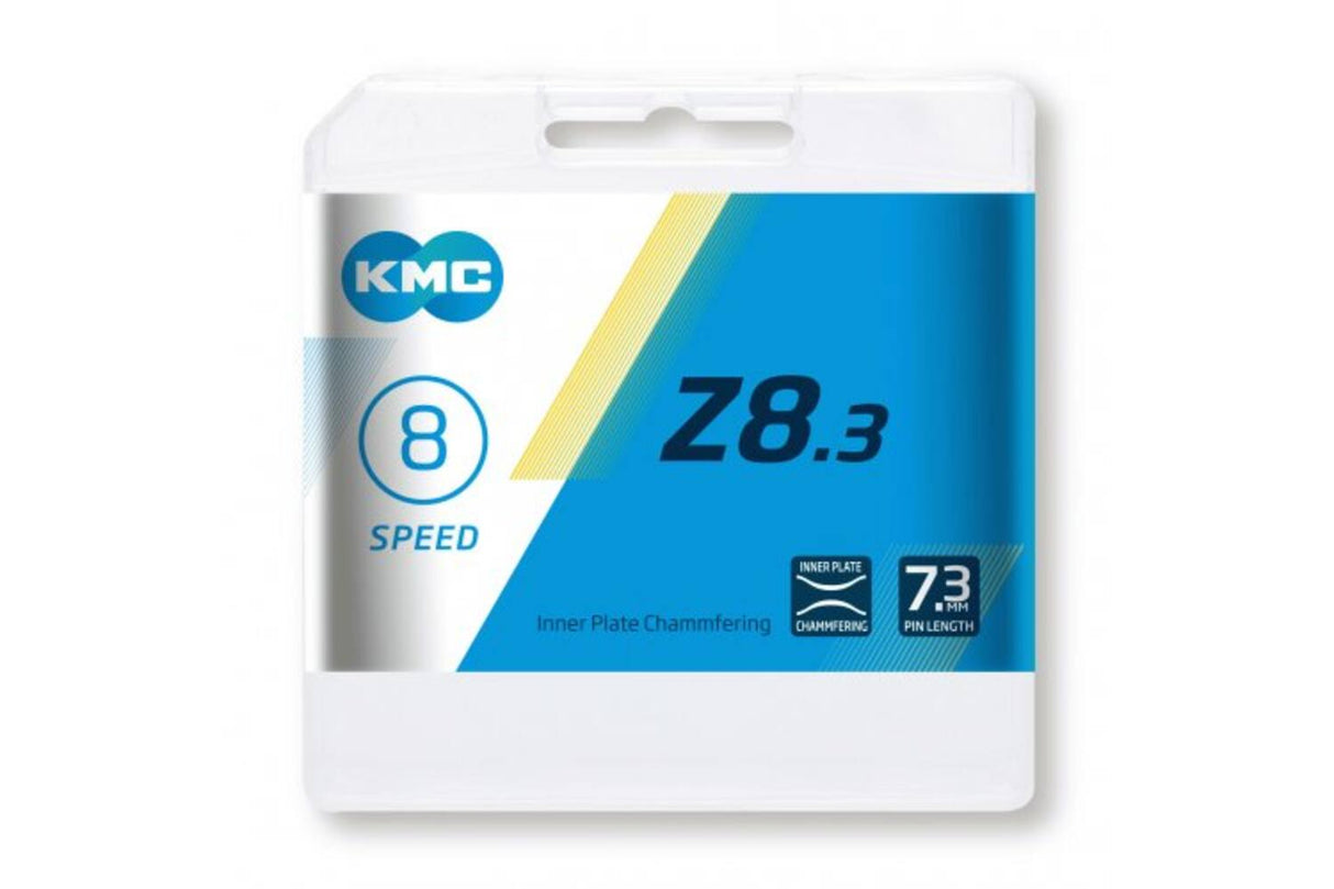 BZ08NG114 KMC řetězec jízdních kol 6 7 8-rychlostní stříbrná šedá