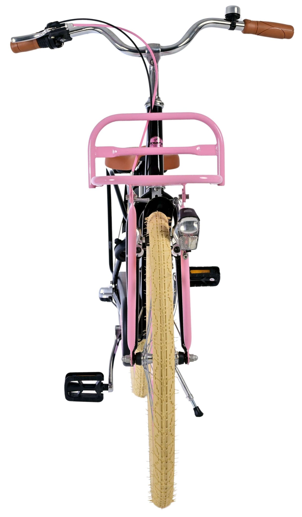 Bicicleta infantil Volare Excellent - Meninas - 24 polegadas - Preta - 3 marchas