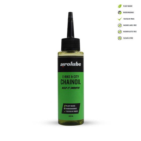 Kjedeolje for e-sykkel by sykkel 100 ml grønt