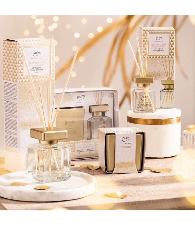 Ipuro Gerdiffuser Temps pour briller 50 ml + bougie parfumée 125GR