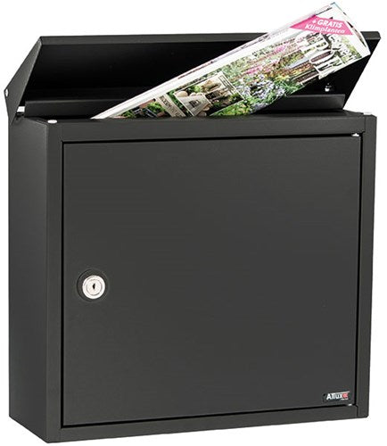 Allux brievenbus 400 zwart - 40010470