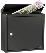 Allux brievenbus 400 zwart - 40010470