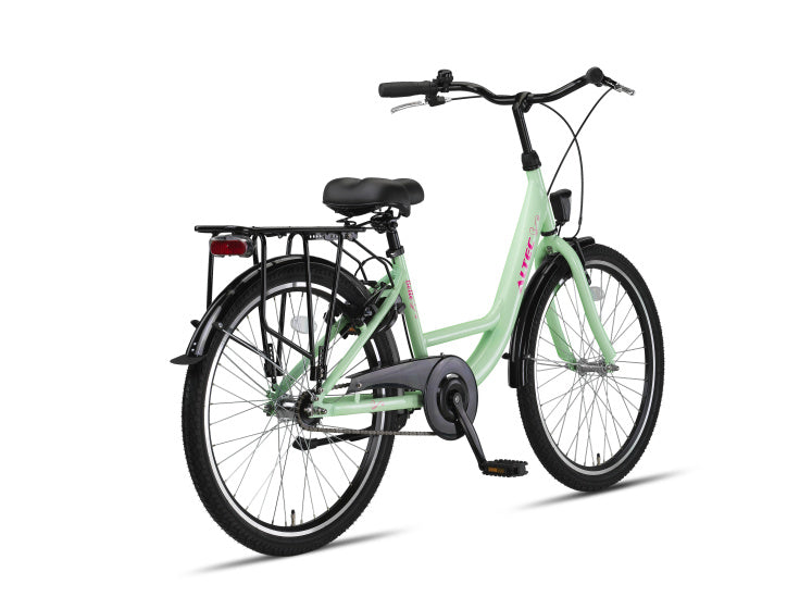 Altec Belle 24 inch girls V-Brakes mint green