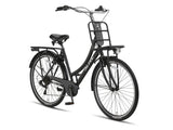 Altec Berlin 28 inch 53 cm Ladies 7V V-Brakes Mat Zwart