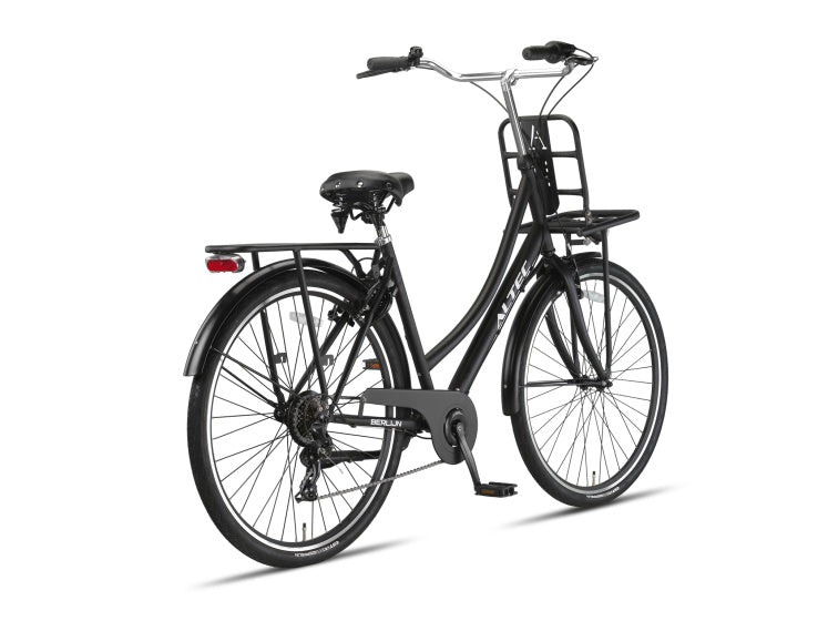 Altec Berlin 28 inch 53 cm Ladies 7V V-Brakes Mat Zwart