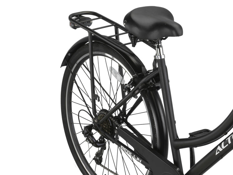 Altec Berlin 28 inch 53 cm Ladies 7V V-Brakes Mat Zwart