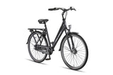 Altec Delta + Plus 28 pulgadas bicicleta de damas N-3 50 cm Matt Black
