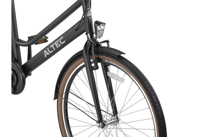 ALTEC MANTA 28 tommer 49 cm Ladies 3V Rollerbrake Matte sort