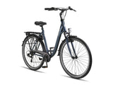 Altec Verona 28 inch 52 cm Ladies 7V V-Brakes Petrol Blauw