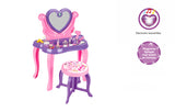 Pilsan Heart speelgoedmake-uptafel met geluid paars 21-delig