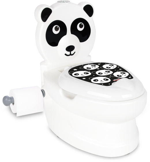Pilsan Panda educational potty white black