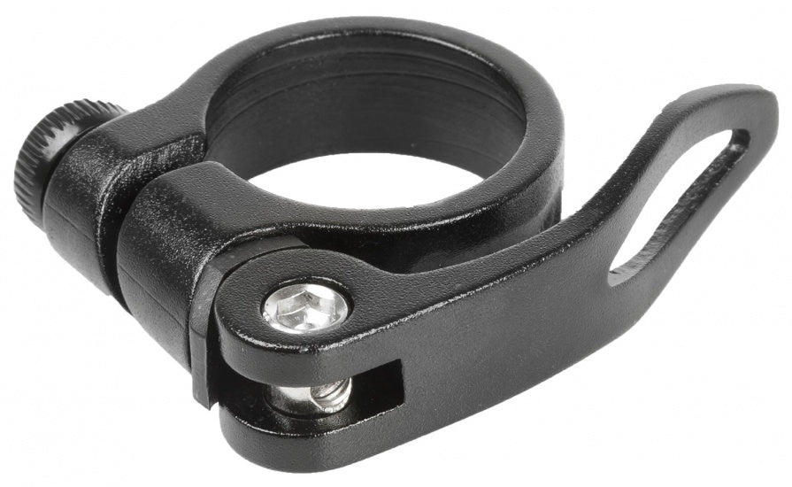 M-Wave Seat Pap Clip con tesi rapido 31,8 mm in alluminio nero