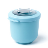 Amuse life lunch bowl met deksel blauw 500ml