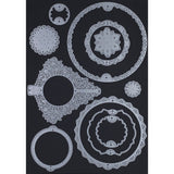 Angela poole • frame die set crystal christmas slot spin